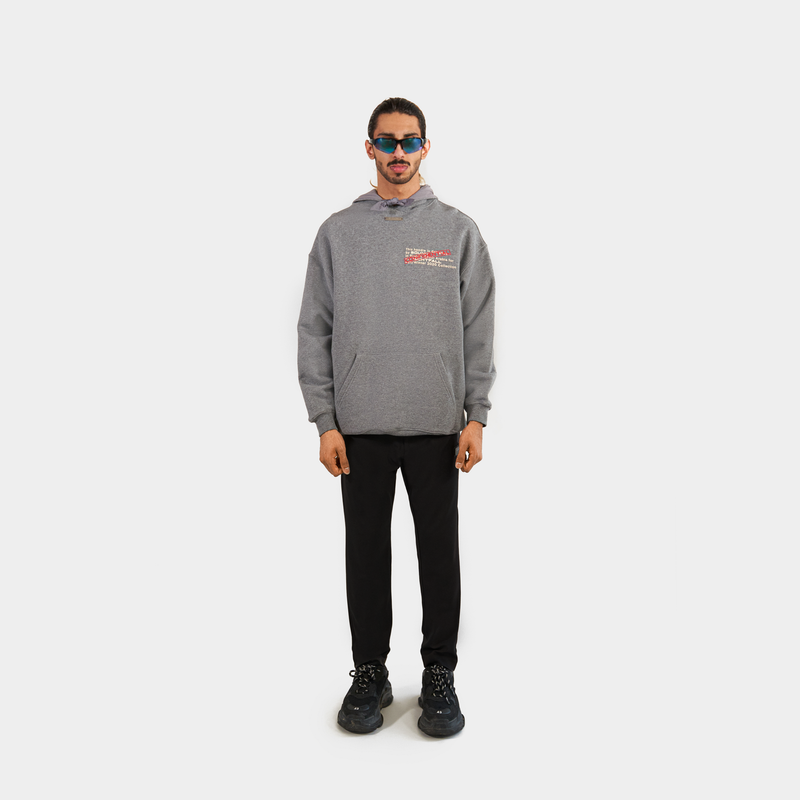 "CONFIDENTIAL" Hoodie - Shadow Grey