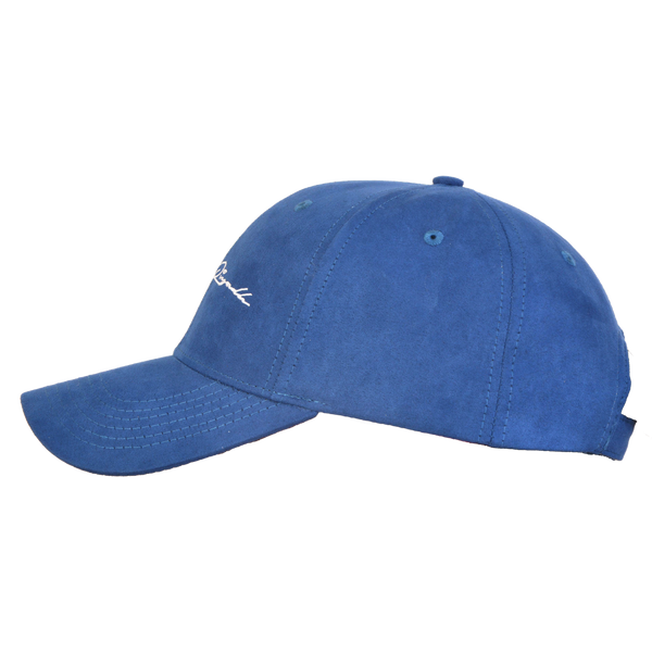 "BOUND RIYADH" Signature Suede Hat - Blue