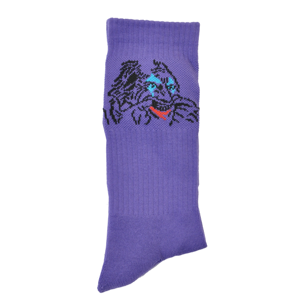 "JOKER" Limited Crew Socks - Joker Purple