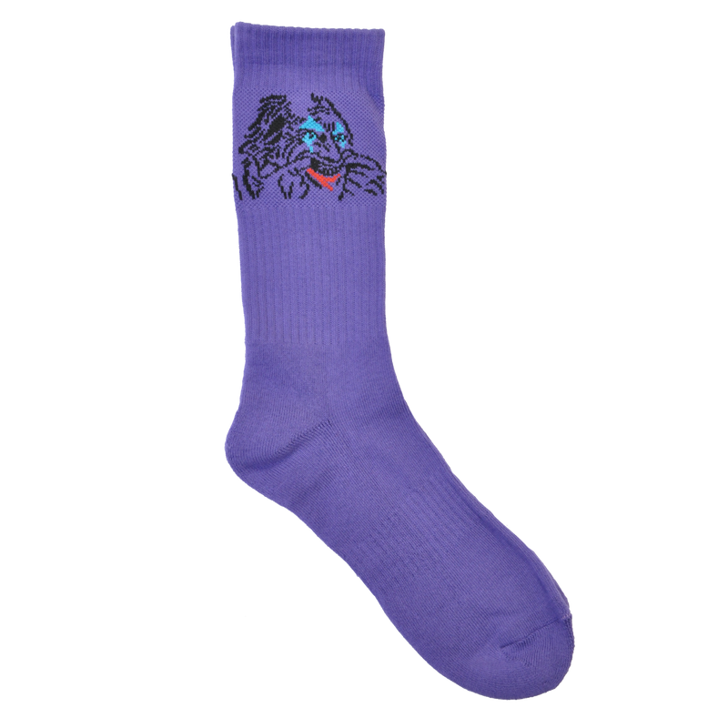 "JOKER" Limited Crew Socks - Joker Purple