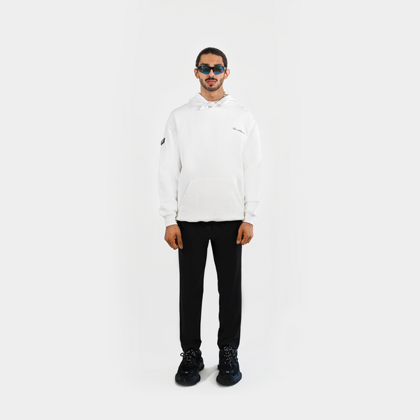 "THE ESSENTIALS" 1.0 Hoodie - Pearl White