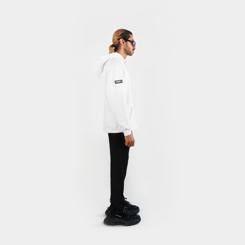 "THE ESSENTIALS" 1.0 Hoodie - Pearl White