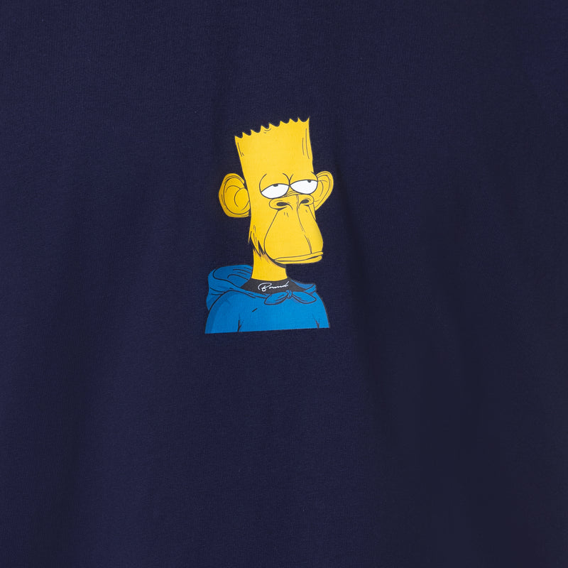 “BORED BART” NFT DROP T-SHIRT - NAVY