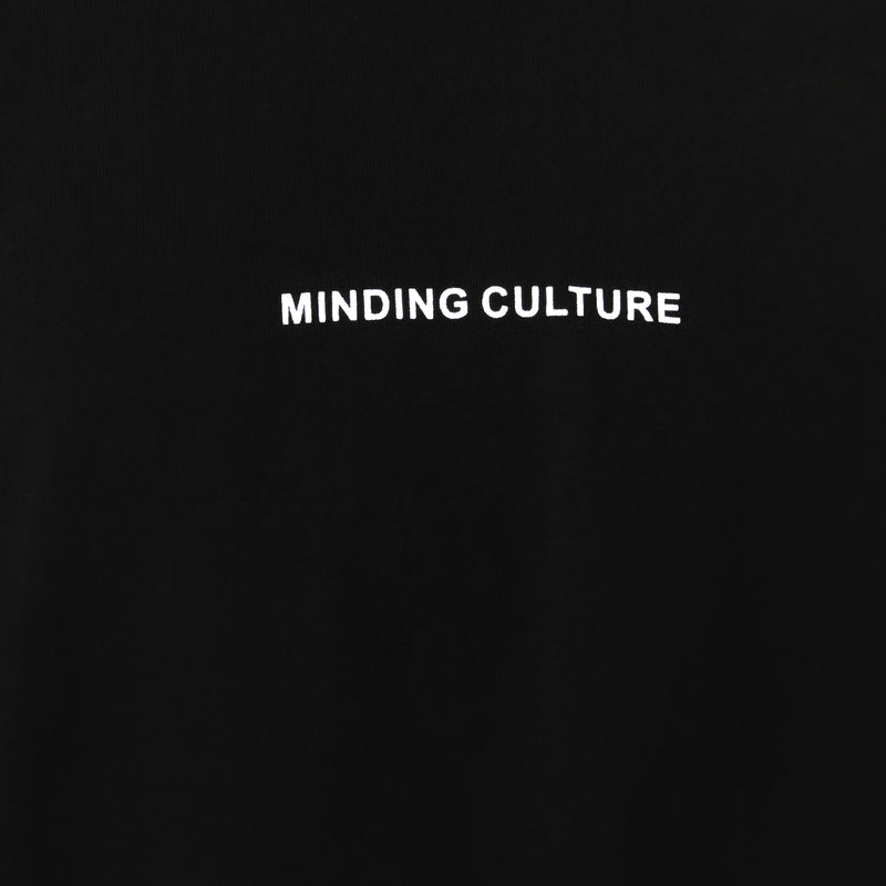 “MINDING CULTURE” T-SHIRT - BLACK