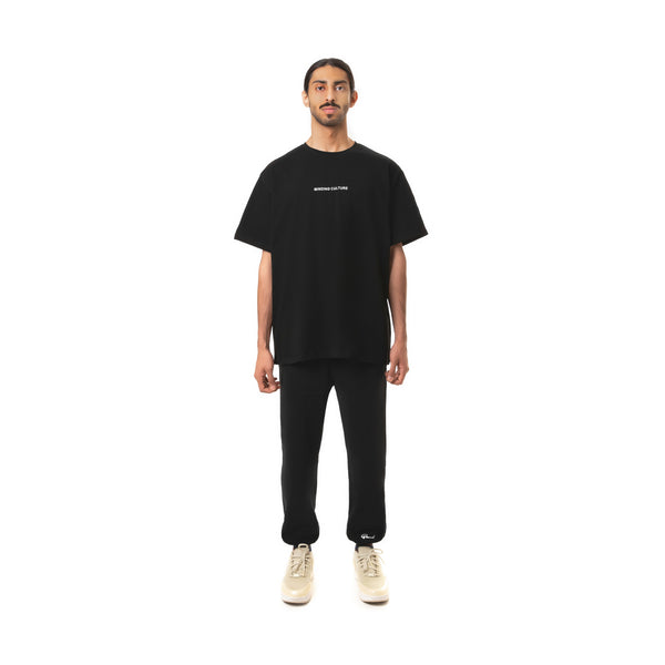 “MINDING CULTURE” T-SHIRT - BLACK