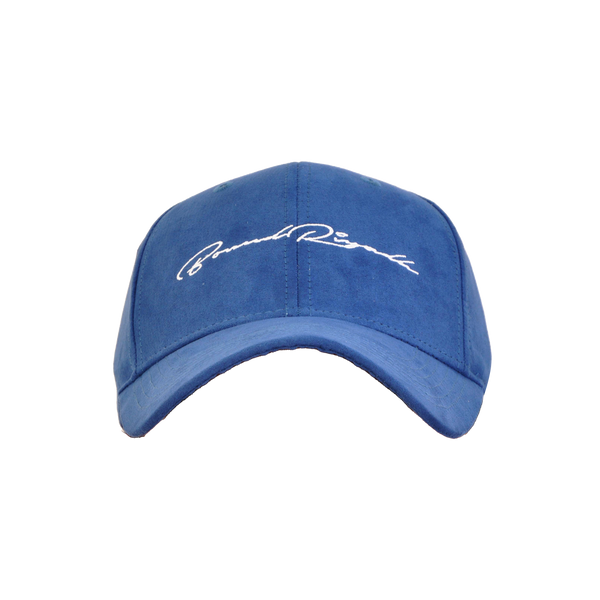 "BOUND RIYADH" Signature Suede Hat - Blue