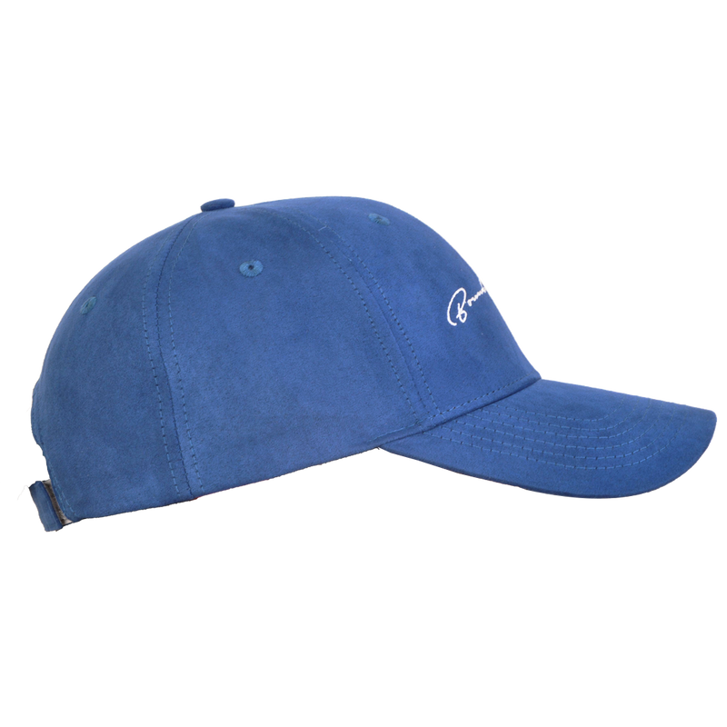 Blue store suede hat