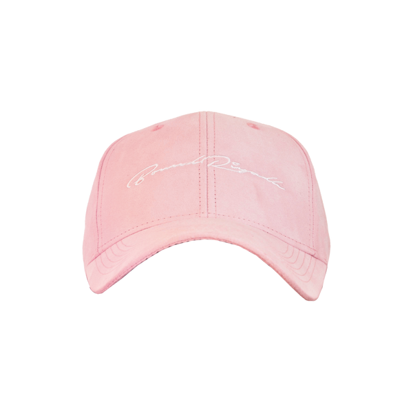 "BOUND RIYADH" Signature Suede Hat - Baby Pink